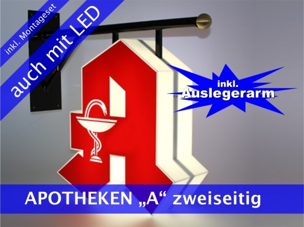 Apotheken "A" zweiseitig